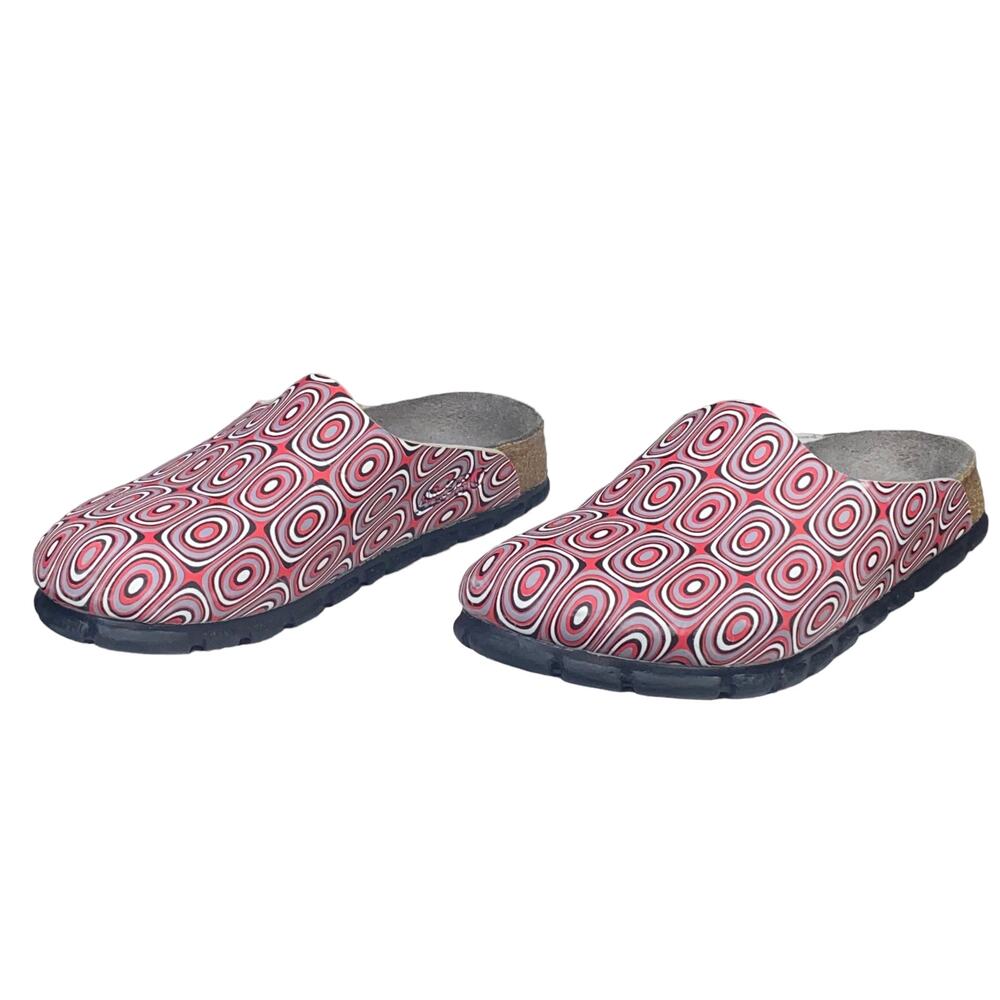 Alpro X Birkenstock Unisex Boston Style Red Slip On Clog Size 36 US 5 - Picture 11 of 13
